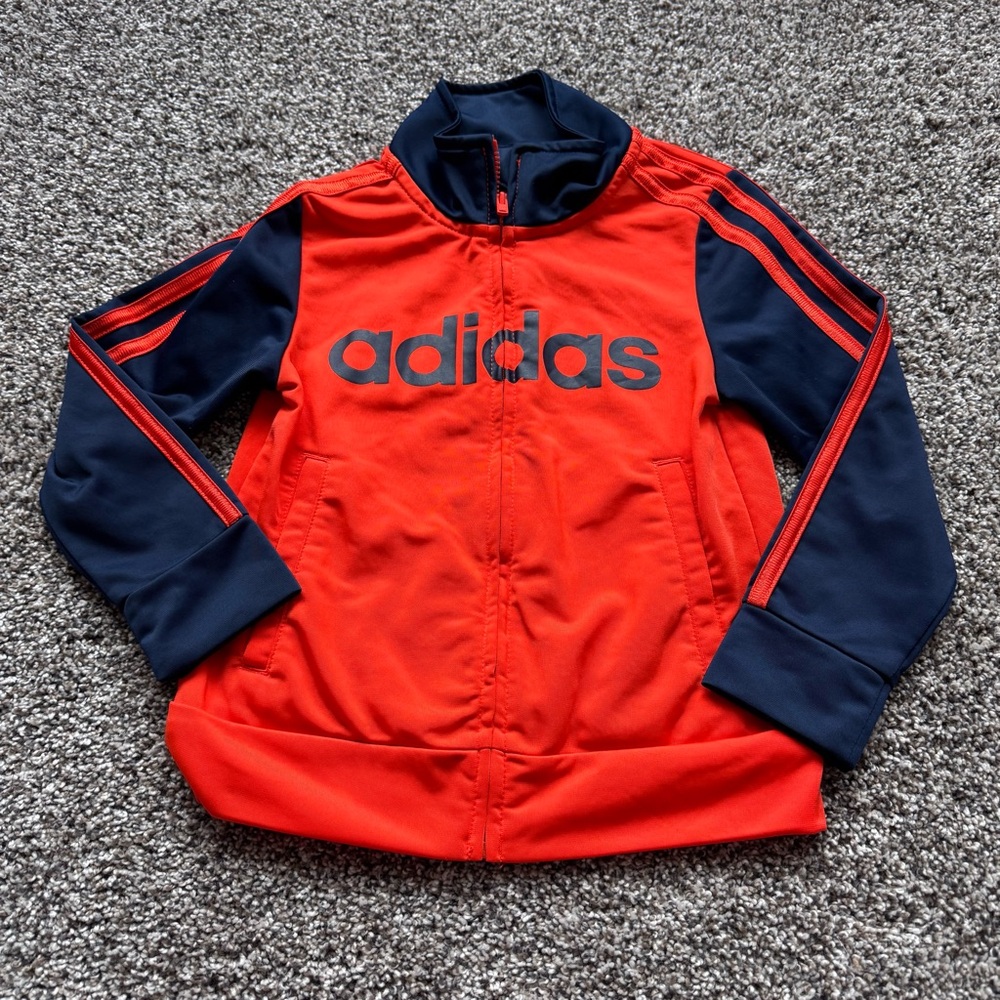 Adidas Red & Navy Track Jacket